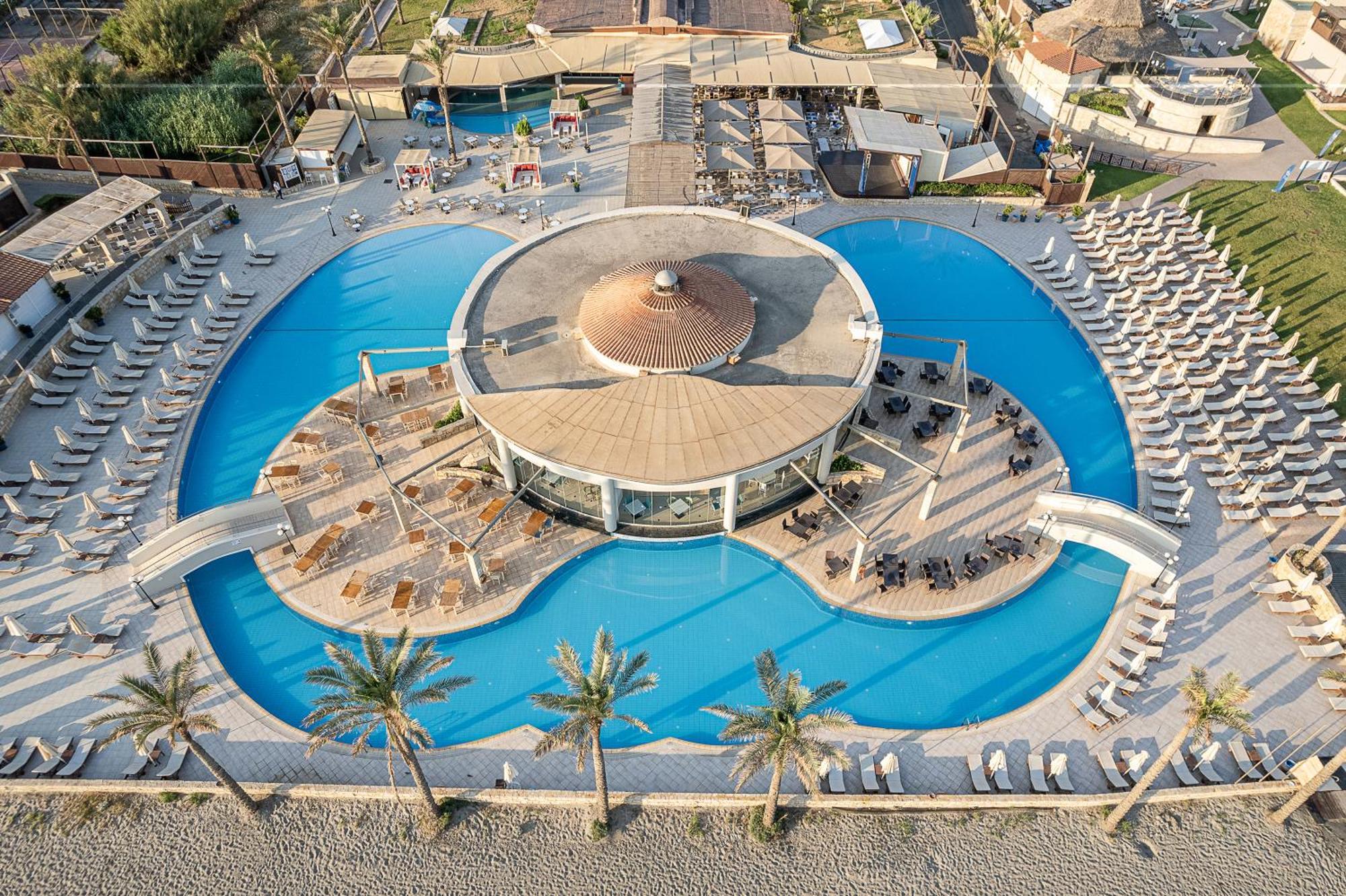 Caldera Beach Gerani  Buitenkant foto